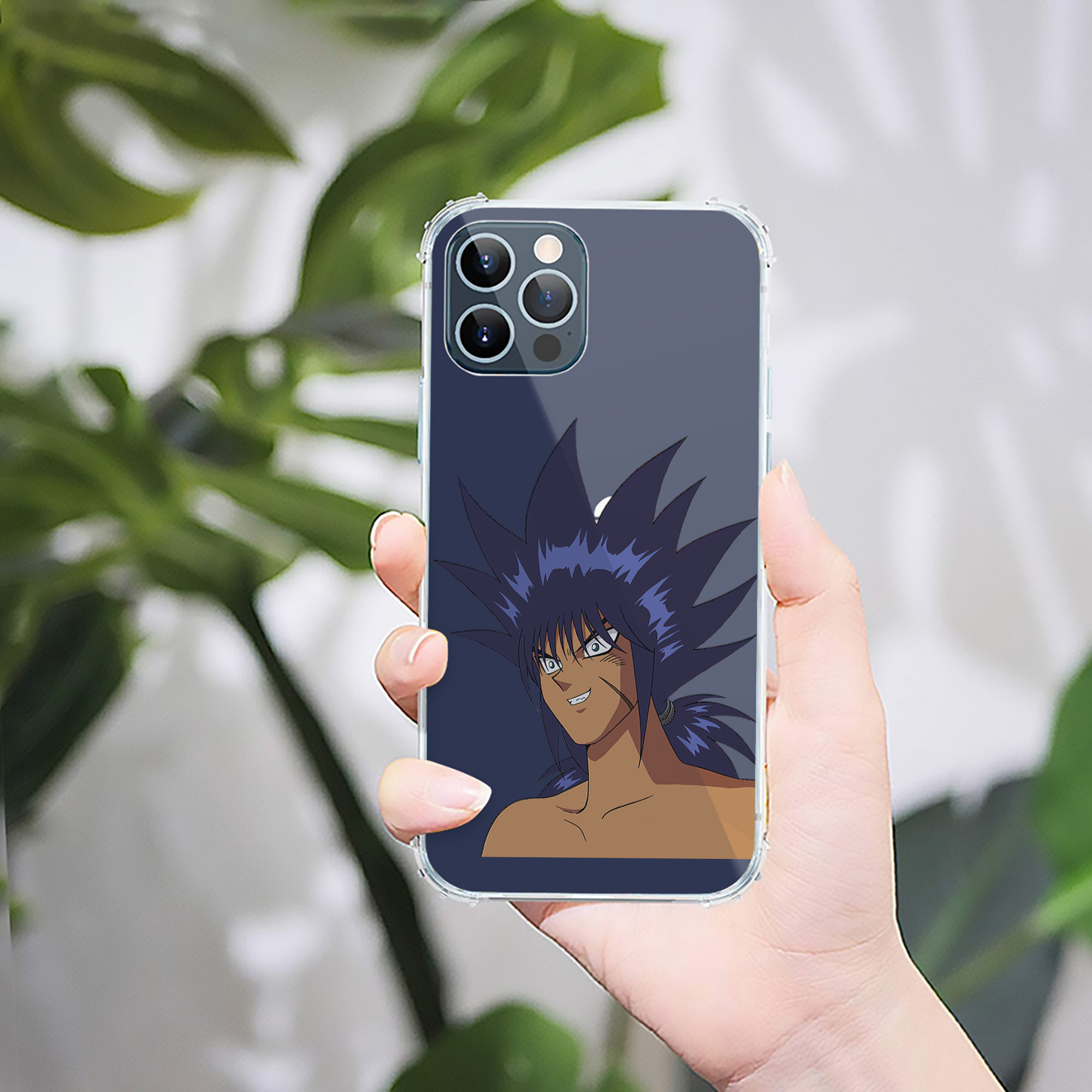 （画像用） 遊☆戯☆王 Yu-Gi-Oh! 【iPhone 12シリーズ対応】透明スマホケース（クリアソフトケース）